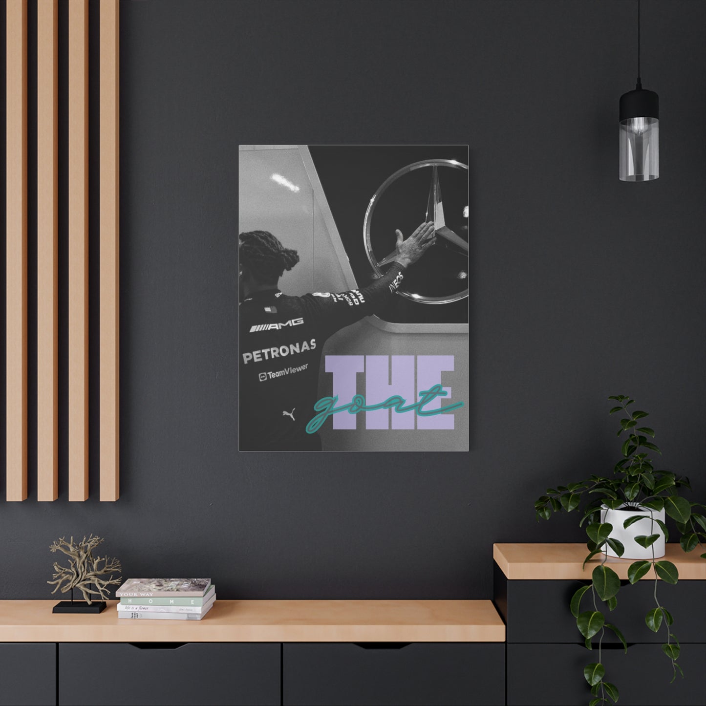 The GOAT Canvas Print