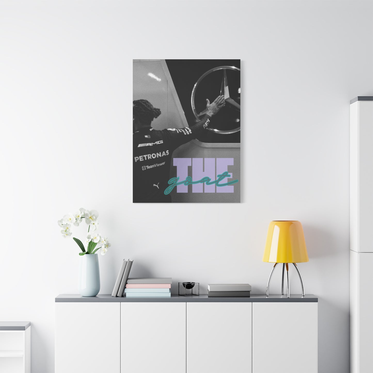 The GOAT Canvas Print