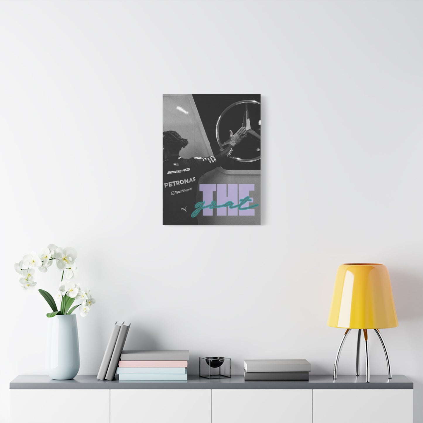 The GOAT Canvas Print