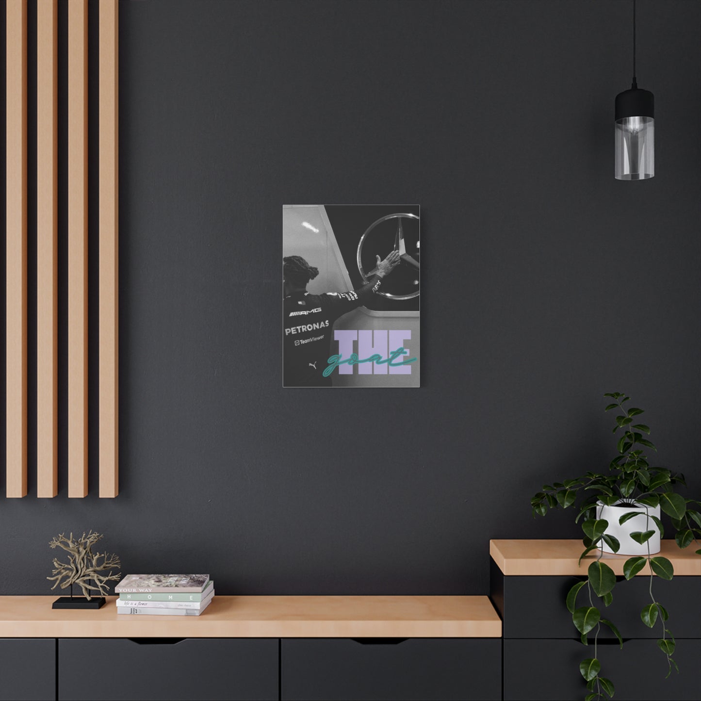 The GOAT Canvas Print