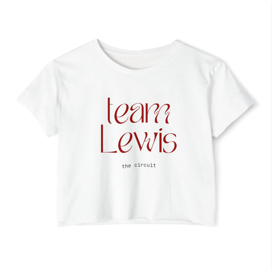 Team Lewis Crop Top