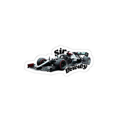 Lewis Hamilton Formula 1 Kiss-Cut Sticker