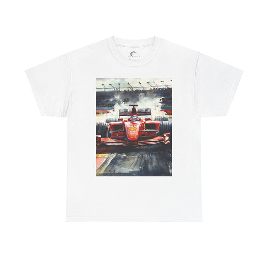 Black Track Watercolor T-Shirt